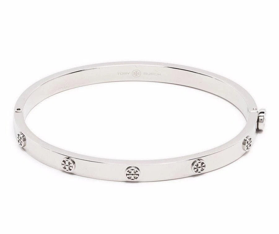 商品Tory Burch|Tory Burch Miller Studded Bangle Bracelet,价格¥1000,第1张图片