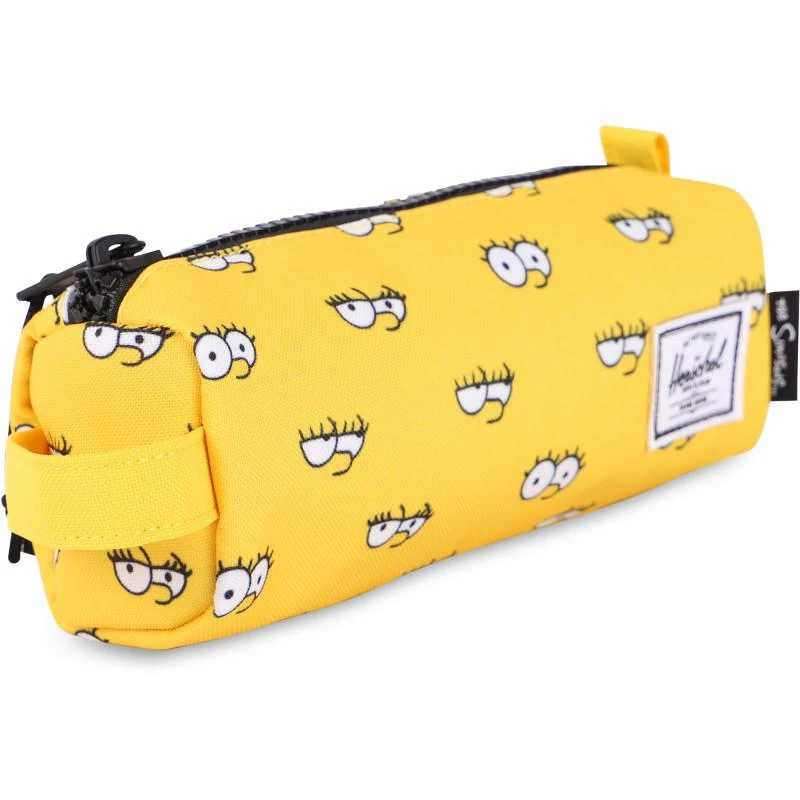 商品Herschel Supply|Simpsons print pencil case in yellow,价格¥342,第2张图片详细描述