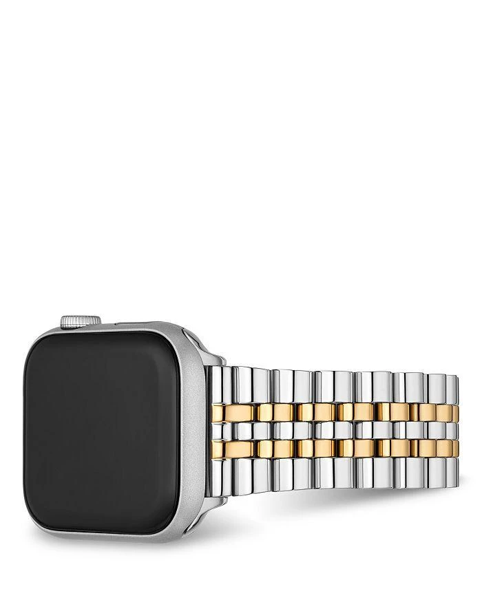 商品Michael Kors|Apple Watch® Two-Tone Stainless Steel Bracelet,价格¥1126,第2张图片详细描述