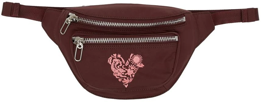 商品Kenzo|Burgundy Limited Edition Valentine's Day Mini Lucky Star Belt Bag,价格¥621,第1张图片