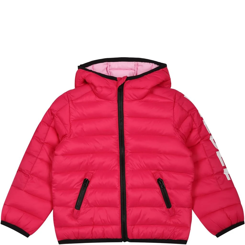 商品Diesel|Fuchsia Down Jacket For Baby Girl,价格¥1017,第1张图片