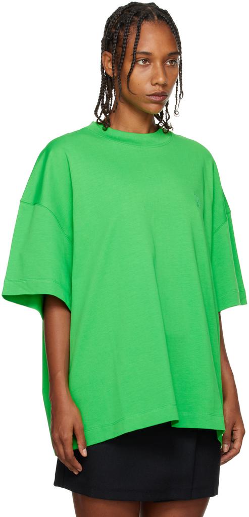 Green Ami De Cœur T-Shirt商品第2张图片规格展示