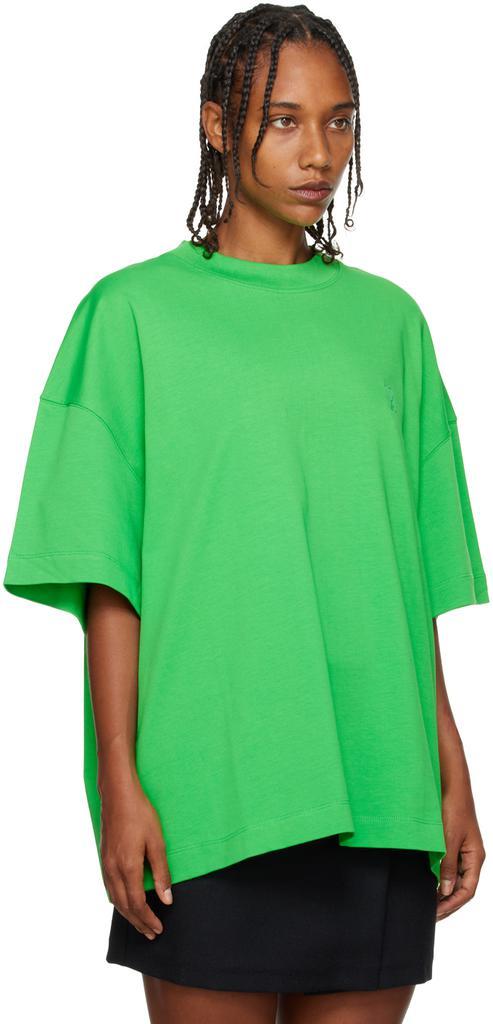 商品AMI|Green Ami De Cœur T-Shirt,价格¥1761,第4张图片详细描述