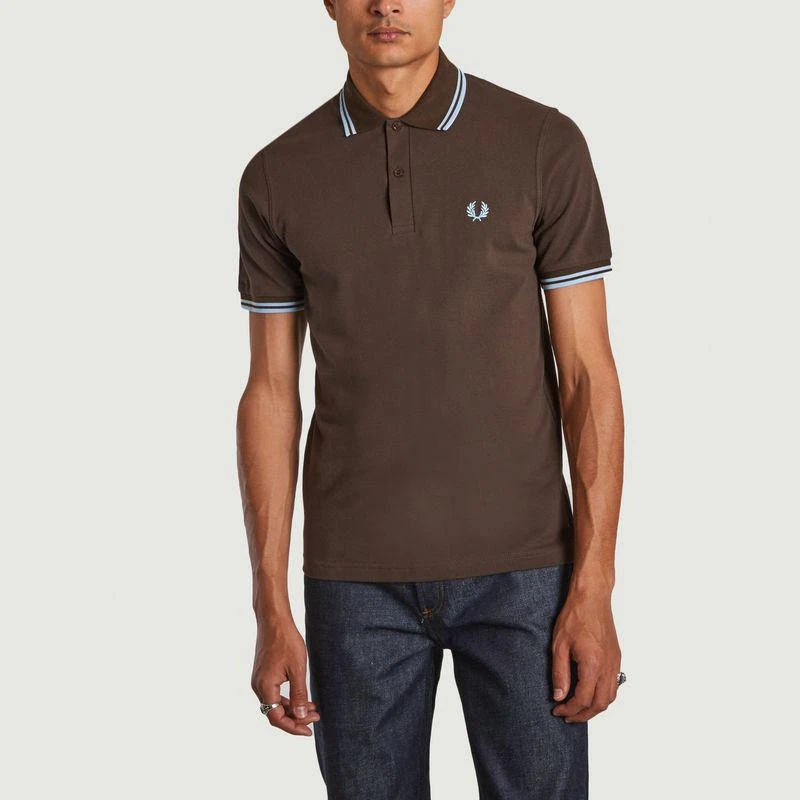 商品Fred Perry|Polo M12 chocolate FRED PERRY,价格¥739,第1张图片