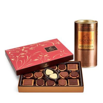商品Godiva|32 Piece Biscuit and Cocoa Gift Box,价格¥224,第1张图片详细描述