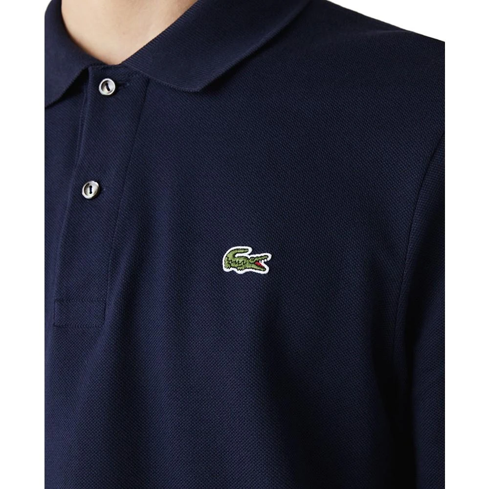 商品Lacoste|拉科斯特男士Polo长袖百搭纯色运动休闲衫,价格¥877,第4张图片详细描述