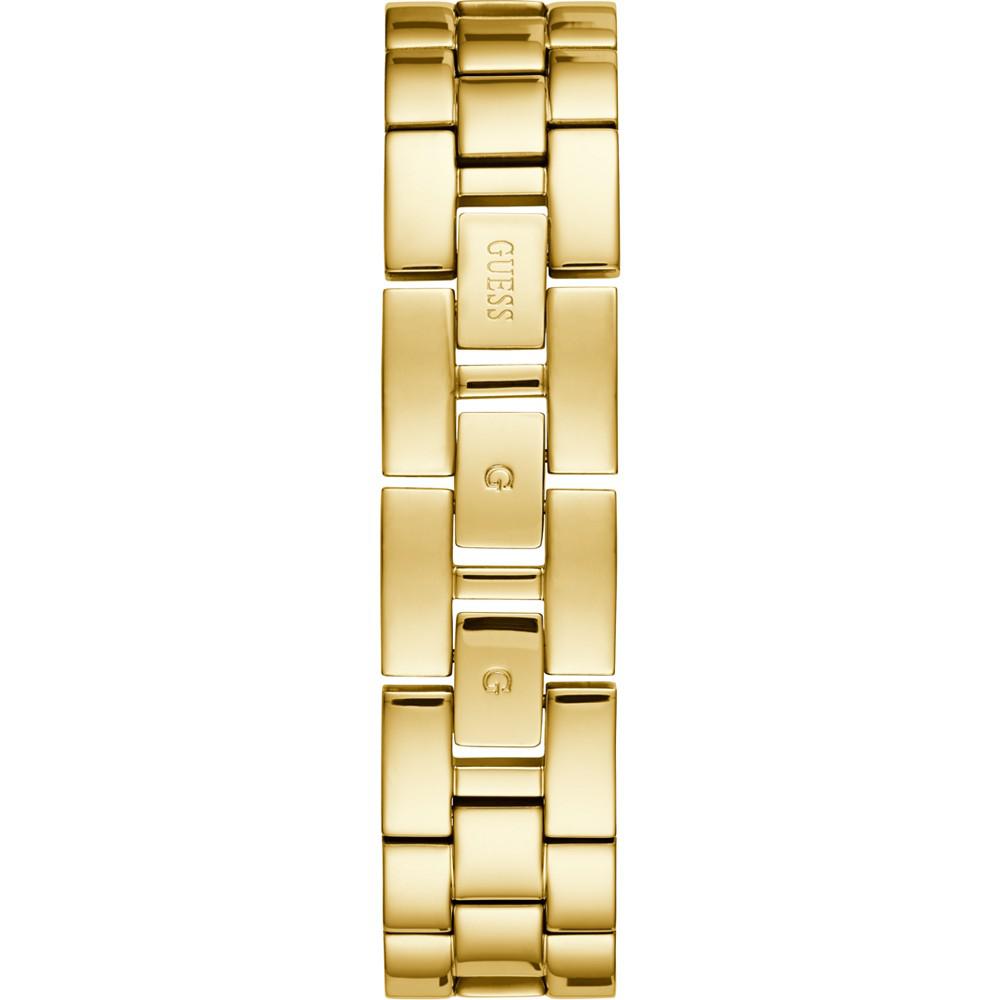 Women's Gold-Tone Stainless Steel & Cubic Zirconia Crystal Bangle Bracelet Watch 36mm商品第3张图片规格展示