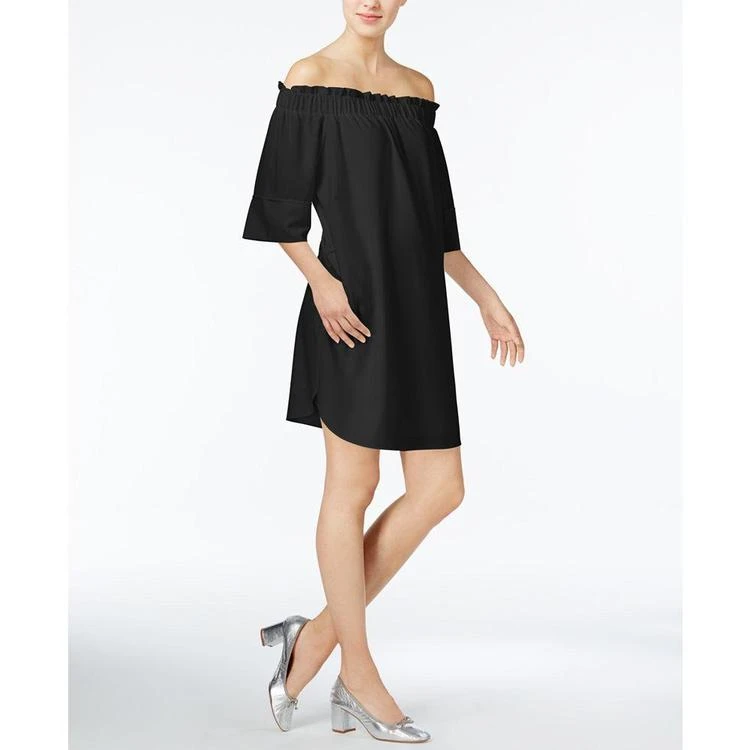 商品RACHEL Rachel Roy|Smocked Off-The-Shoulder Dress, Created for Macy's,价格¥336,第1张图片