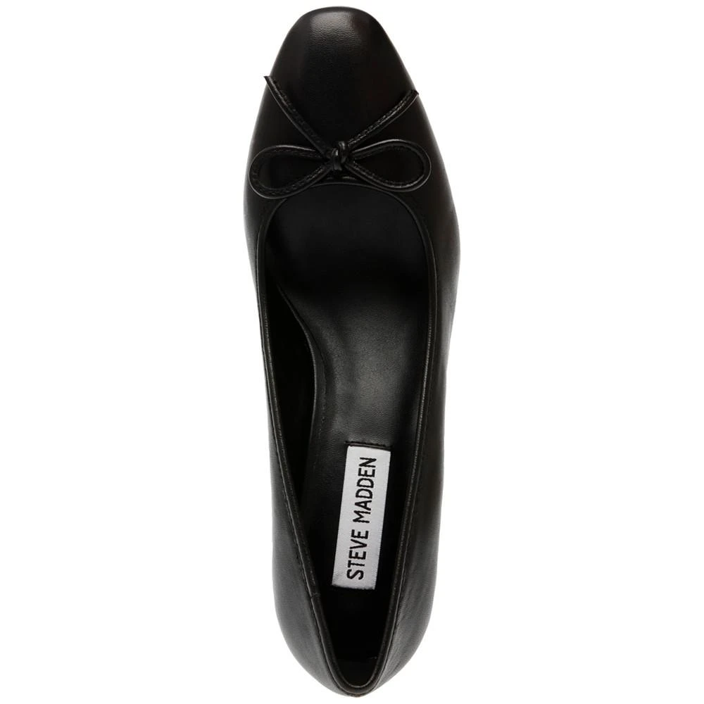 商品Steve Madden|Women's Cohen Block-Heel Ballet Pumps,价格¥163,第4张图片详细描述