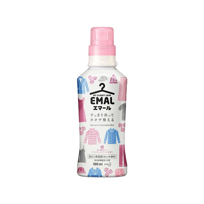 KAO花王 emal羊毛羊绒纤维高档衣物专用洗衣液 花香型 500ml 商品