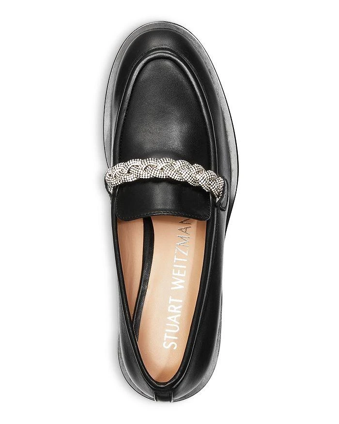 商品Stuart Weitzman|Women's Palmer High Shine Loafers,价格¥1859,第4张图片详细描述