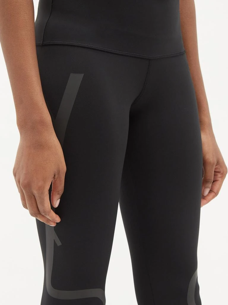 商品Adidas|TruePace reflective-tape high-rise jersey leggings,价格¥540,第4张图片详细描述