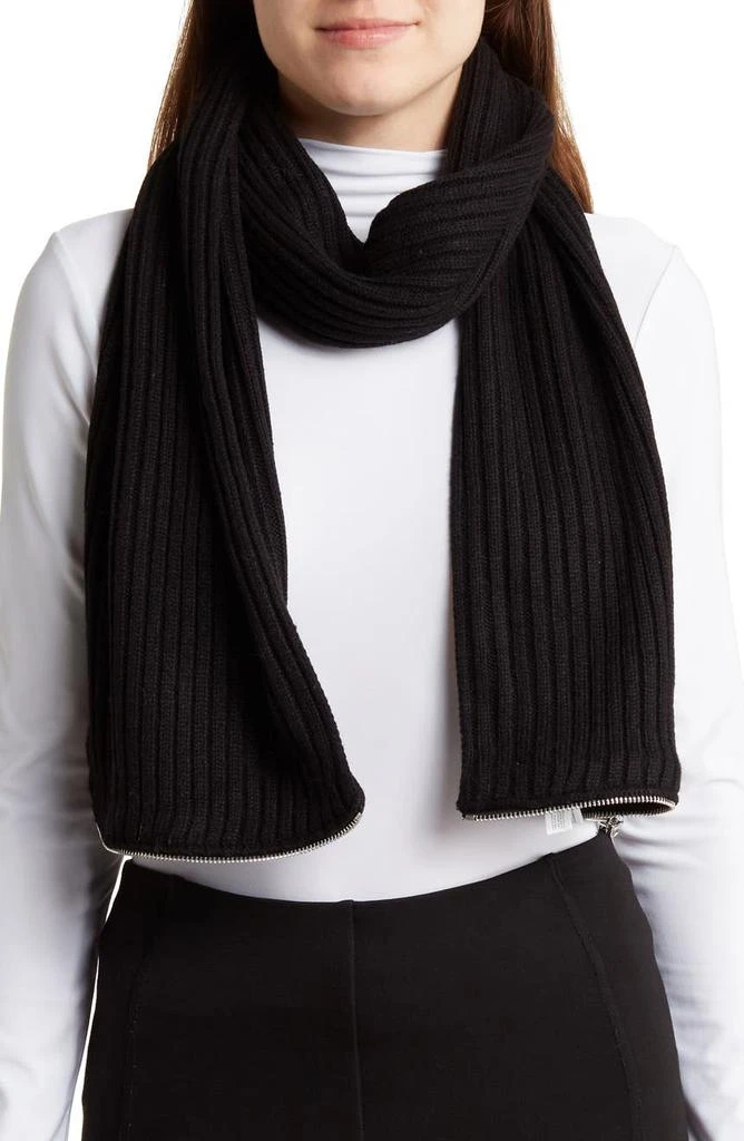 商品Michael Kors|Rib Zipper Infinity Scarf,价格¥128,第1张图片