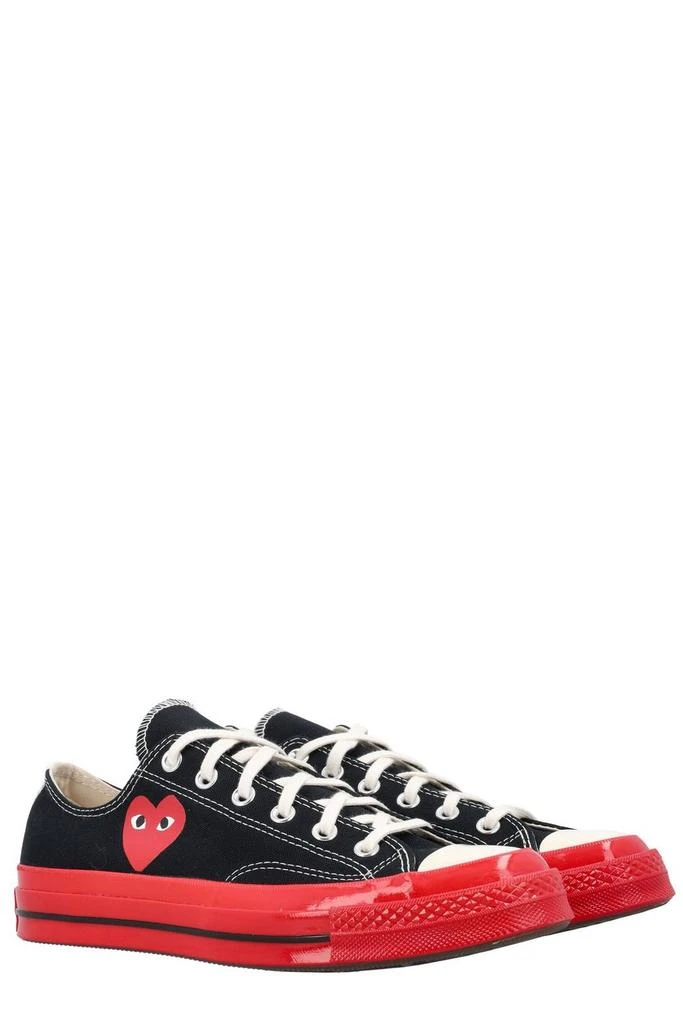 商品Comme des Garcons|Comme des Garçons Play X Converse Chuck 70 Low-Top Sneakers,价格¥616,第3张图片详细描述