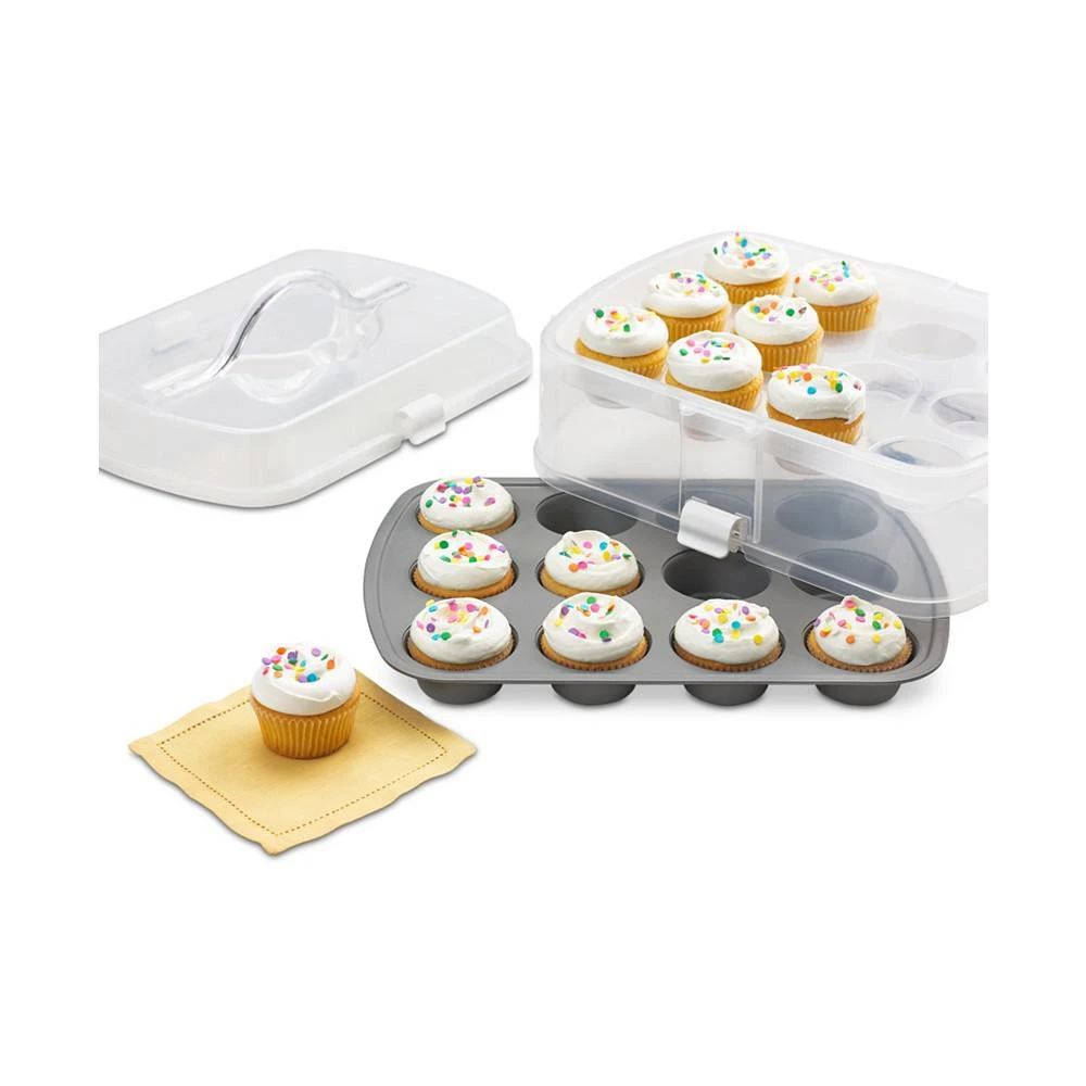 商品Martha Stewart|2-Tier Cupcake Carrier, Created for Macy's,价格¥112,第1张图片
