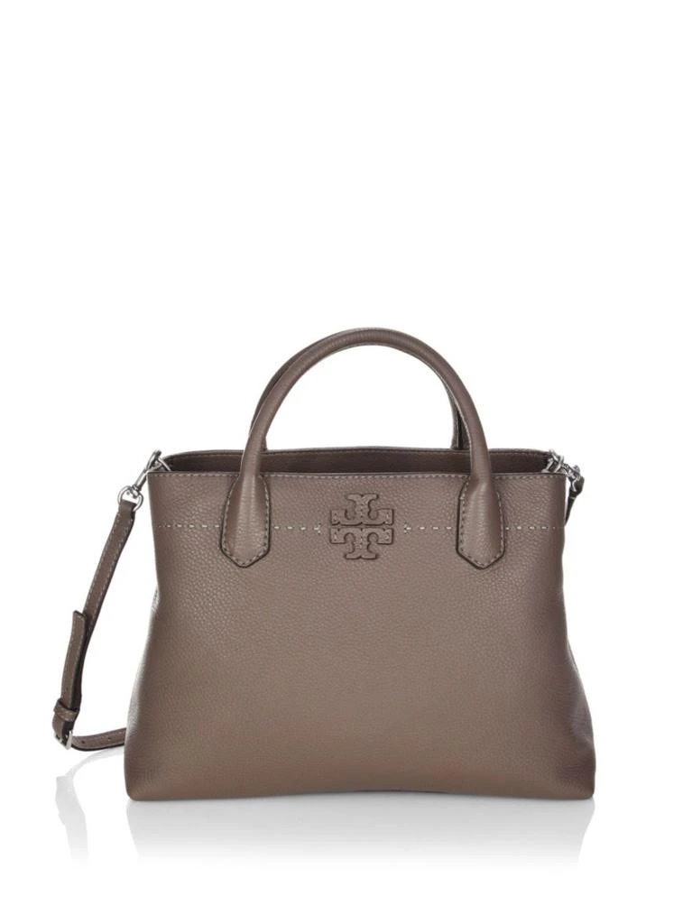 商品Tory Burch|Tory Burch - McGraw Leather Triple-Compartment Tote,价格¥3735,第1张图片