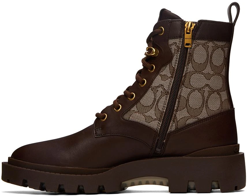 商品Coach|Brown Citysole Boots,价格¥828,第3张图片详细描述