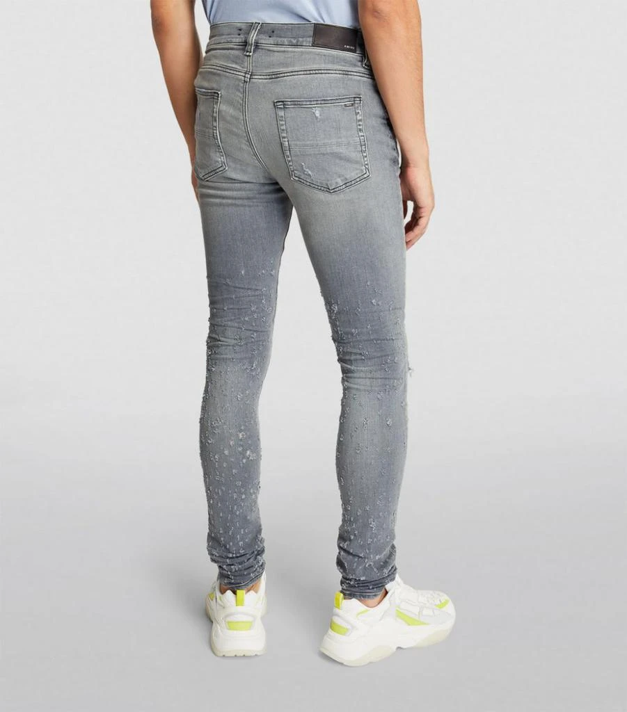 商品AMIRI|Shotgun Distressed Skinny Jeans,价格¥6219,第4张图片详细描述