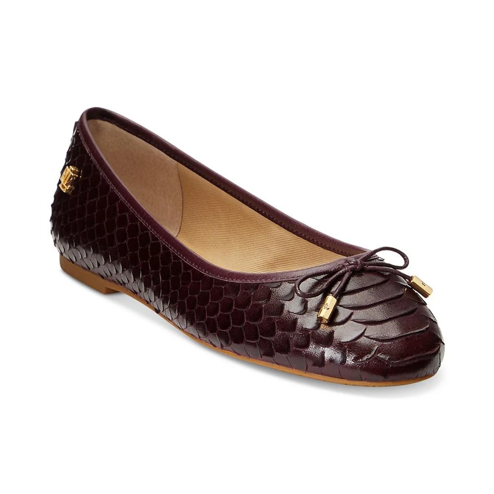 商品Ralph Lauren|Women's Jayna Flats,价格¥454,第1张图片