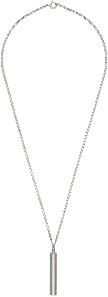 商品Vetements|Silver Powder Necklace,价格¥2678,第1张图片