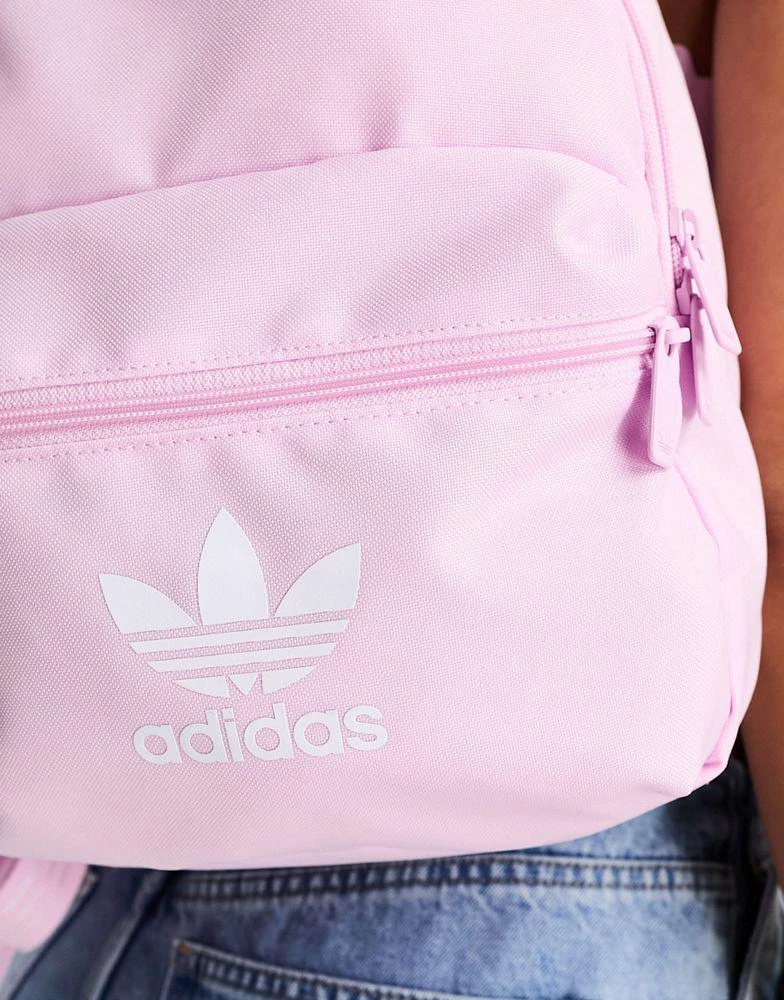 商品Adidas|adidas Originals trefoil backpack in pink,价格¥225,第4张图片详细描述
