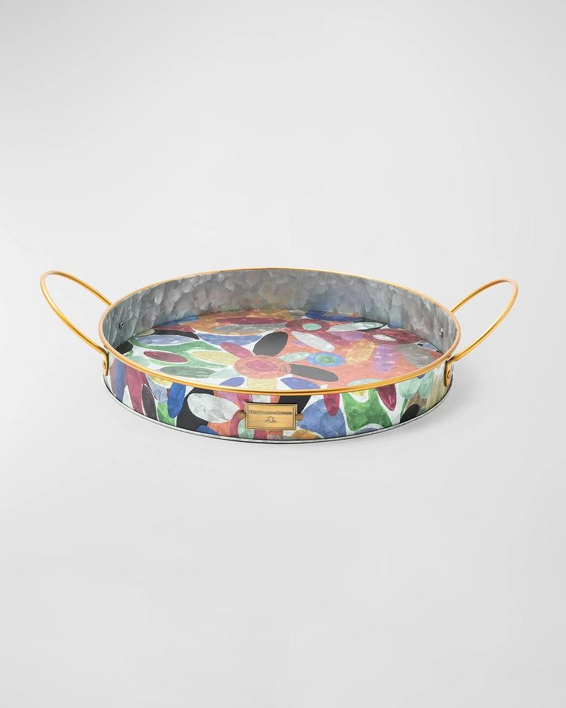 商品MacKenzie-Childs|Avant Garden Serving Trays, Set of 2,价格¥766,第2张图片详细描述