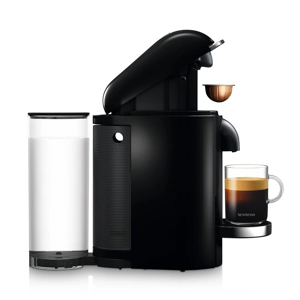 VertuoPlus Deluxe by Breville with Aeroccino Milk Frother, Classic Black 商品