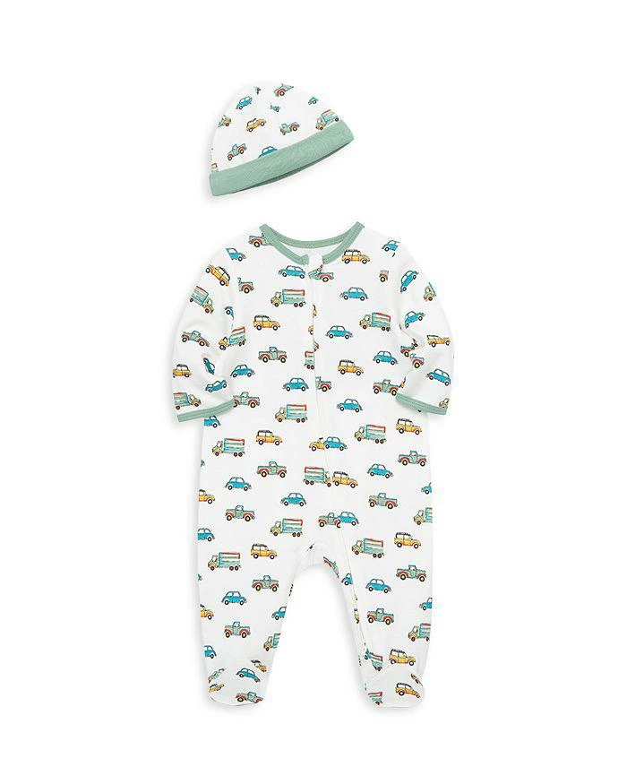 商品Little Me|Boys' On the Go Footie & Hat Set - Baby,价格¥133,第3张图片详细描述