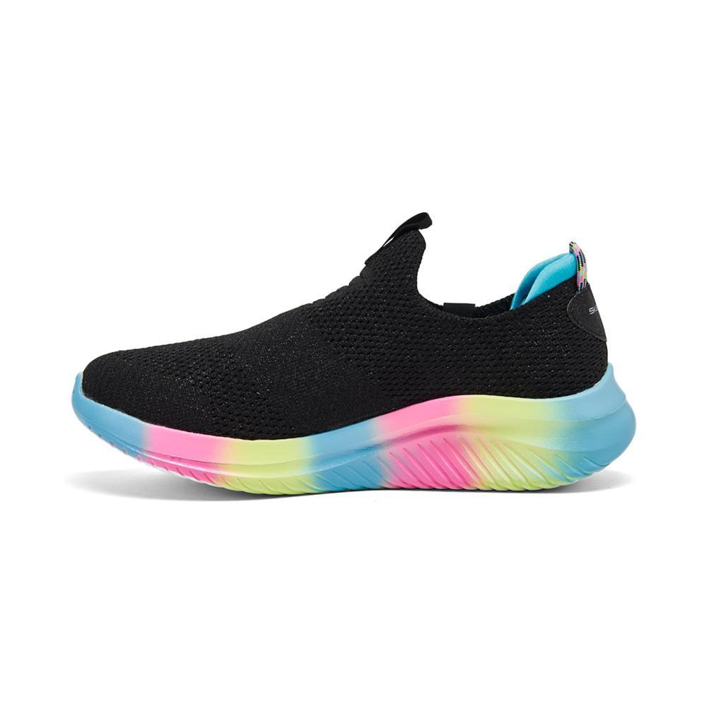商品SKECHERS|Little Girls Ultra Flex 3.0 - Color Joy Casual Sneakers from Finish Line,价格¥367,第5张图片详细描述