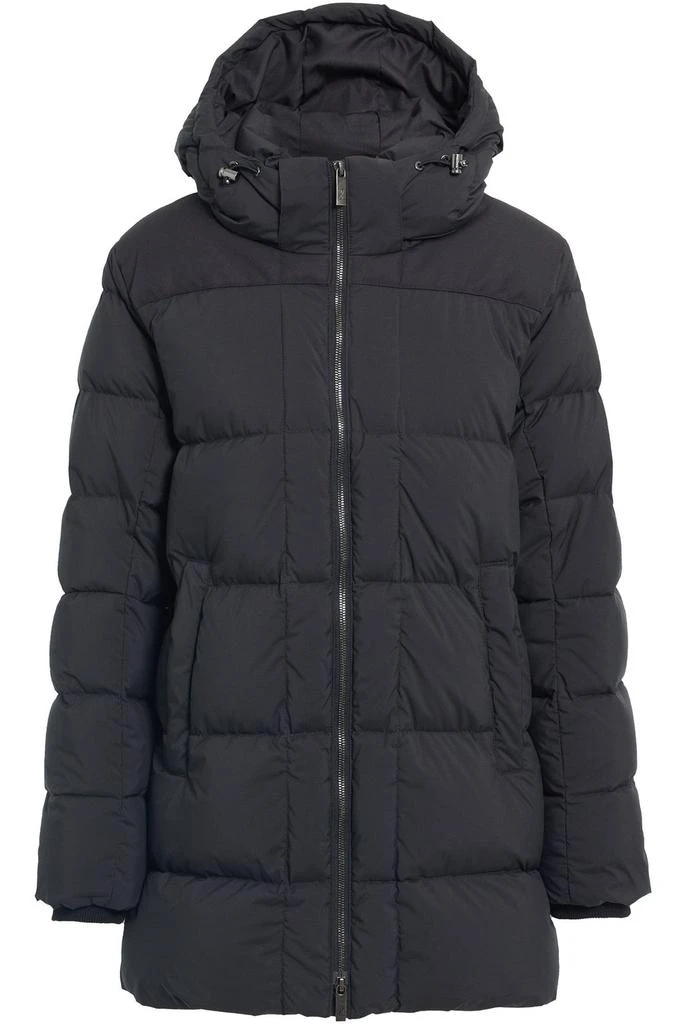 商品PYRENEX|+ agnès b. quilted shell hooded down coat,价格¥4043,第3张图片详细描述