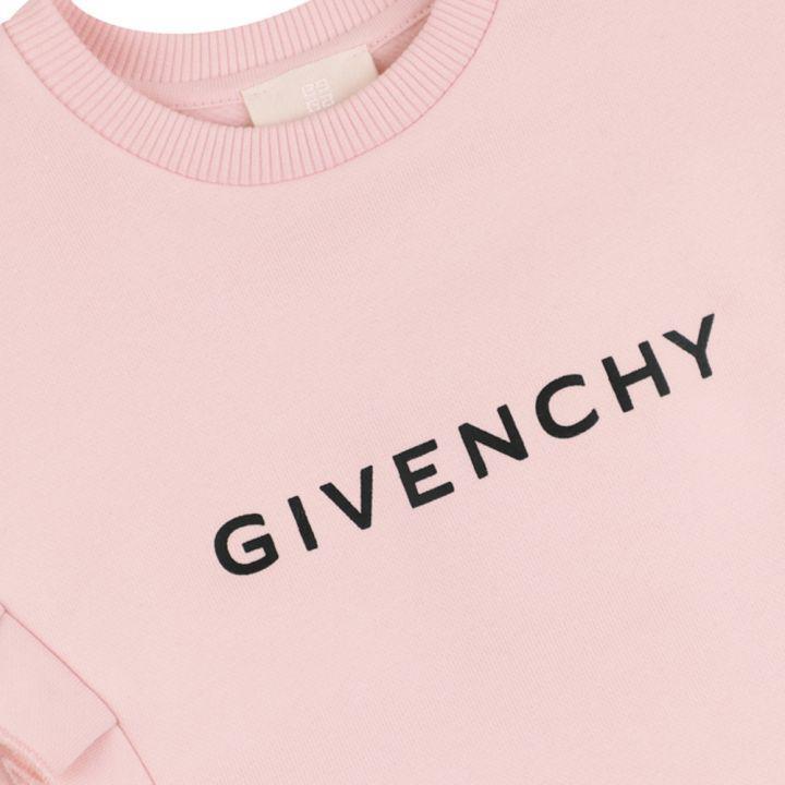 商品Givenchy|Pale Pink Baby Girls Sweatshirt Dress,价格¥1515-¥1646,第4张图片详细描述