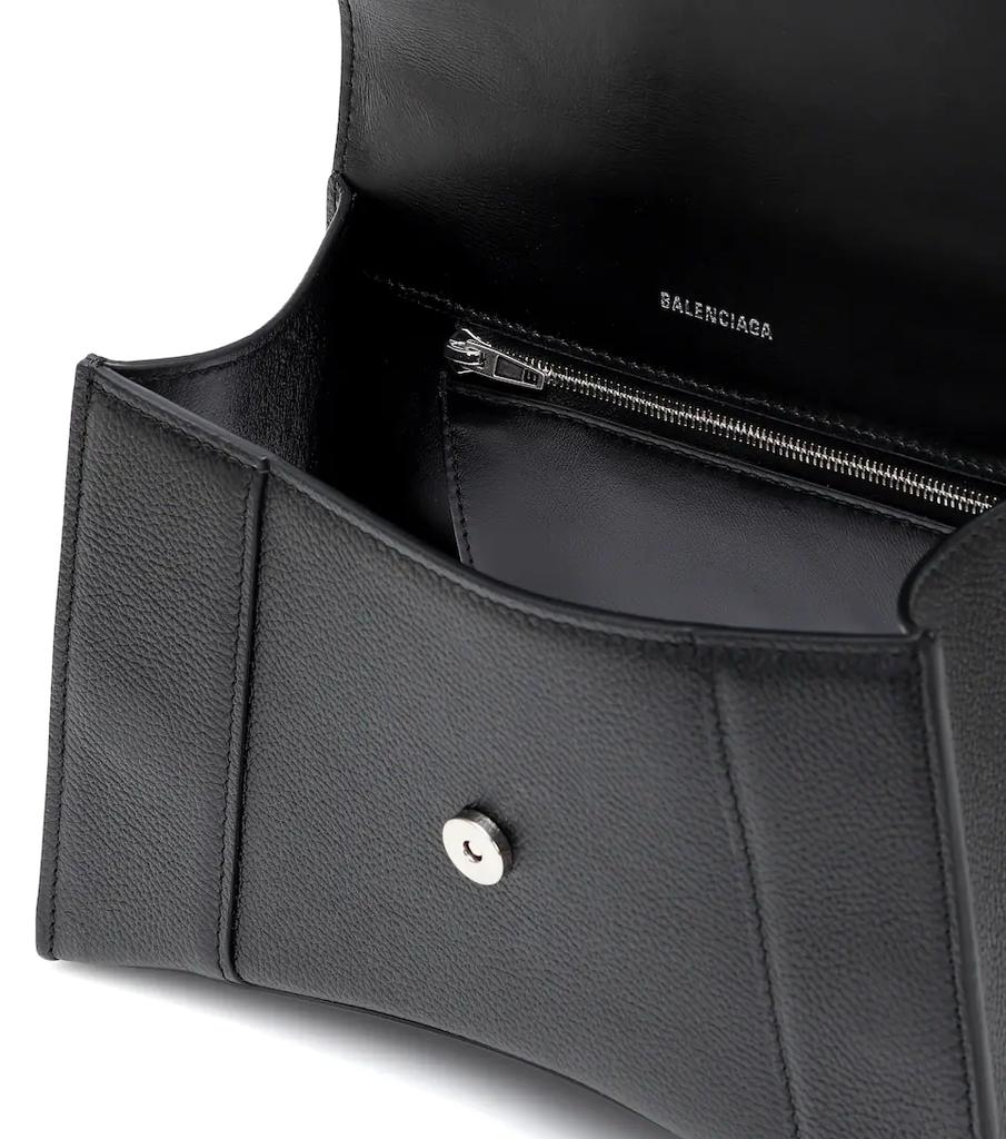Hourglass Small leather shoulder bag商品第3张图片规格展示