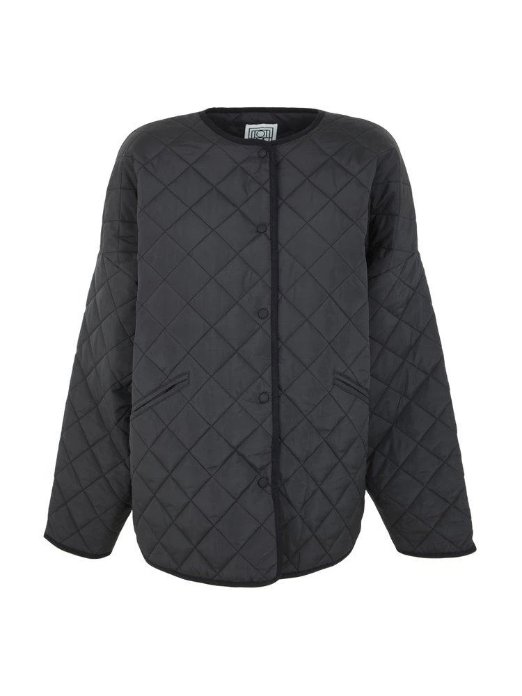 商品Totême|Totême Button-Up Quilted Jacket,价格¥3643,第1张图片