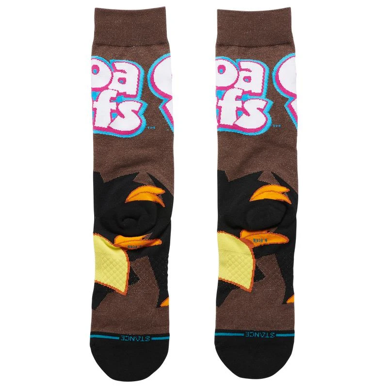 商品Stance|Stance Cocoa Puffs Crew Socks - Men's,价格¥75,第2张图片详细描述