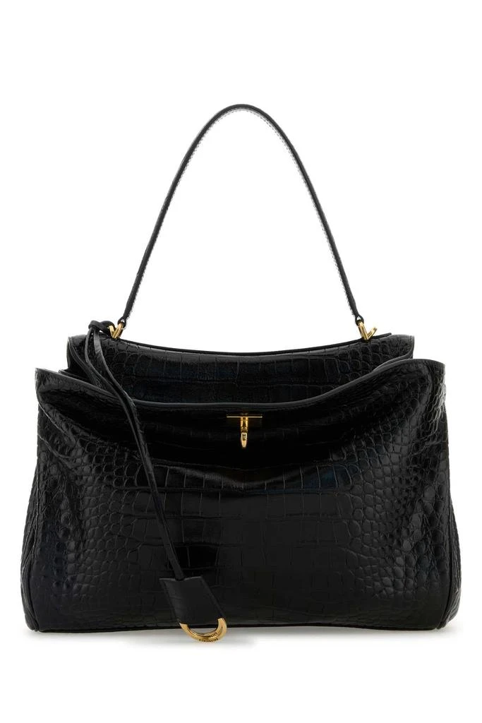 商品Balenciaga|Black leather Rodeo handbag,价格¥29492,第1张图片