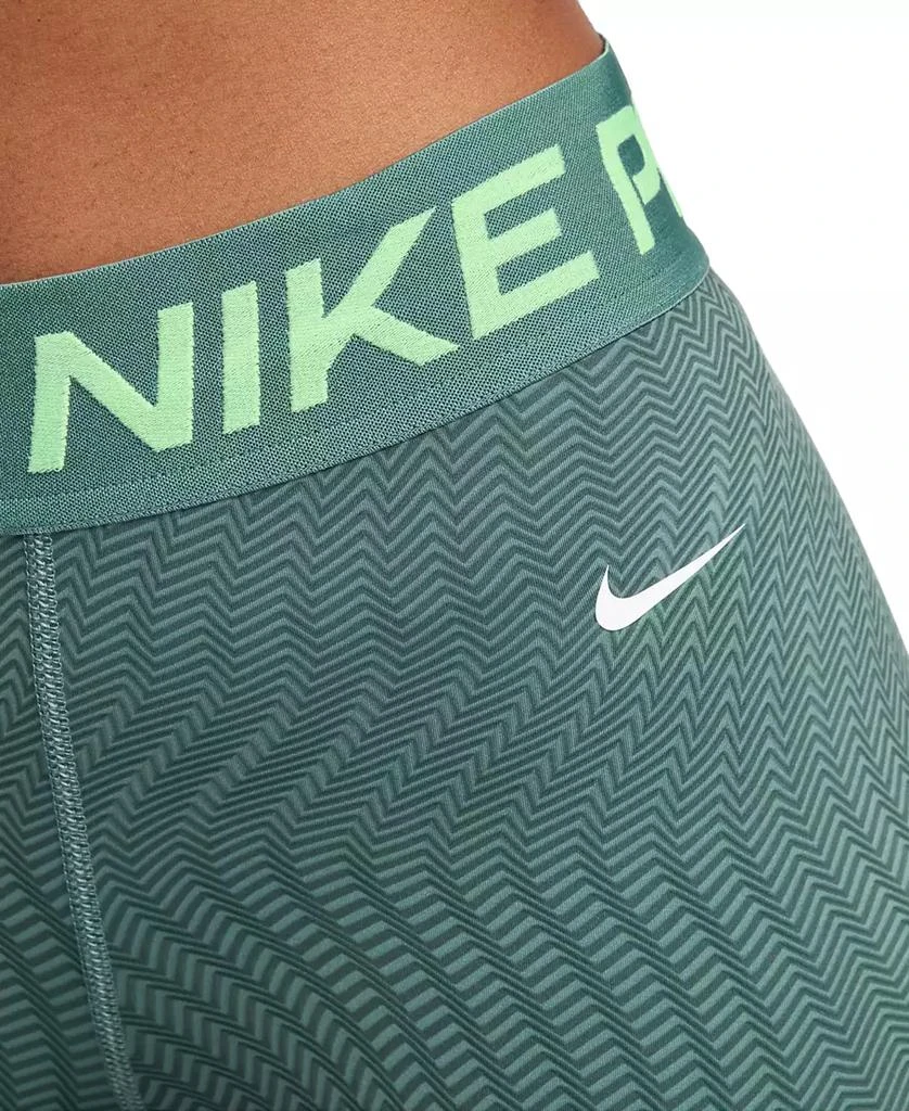 商品NIKE|Women's Pro Dri-FIT Mid-Rise 3" Printed Shorts,价格¥121,第5张图片详细描述