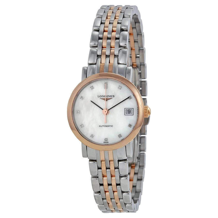 商品Longines|Elegance Automatic Mother of Pearl Dial Ladies Watch L4.309.5.87.7,价格¥13481,第1张图片