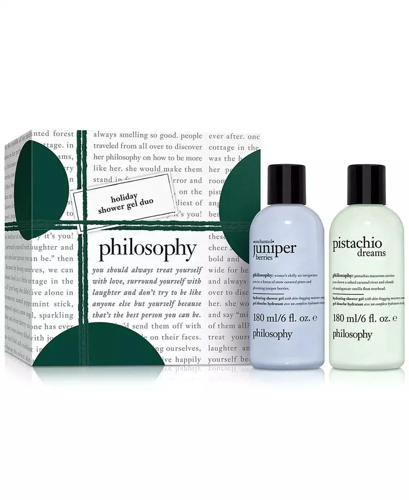 商品philosophy|2-Pc. Holiday Shower Gel Gift Set,价格¥186,第1张图片