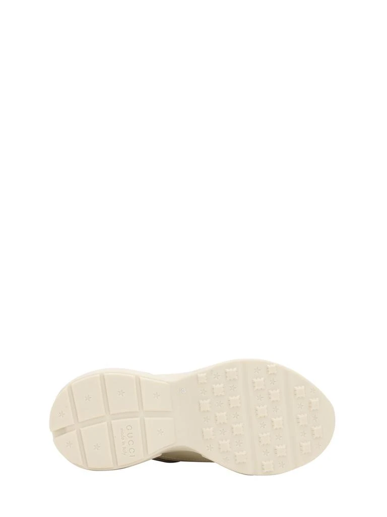 商品Gucci|Logo Print Leather Sneakers,价格¥4957,第4张图片详细描述