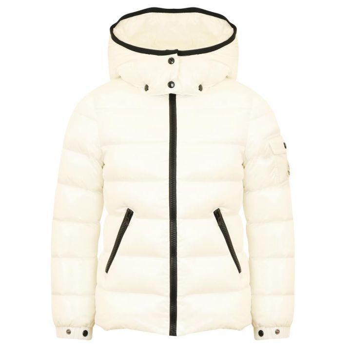 商品Moncler|Off White Down Padded Bady Jacket,价格¥3709-¥4713,第1张图片