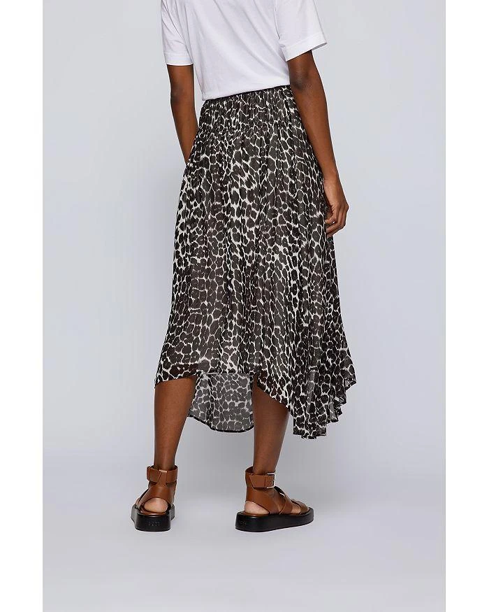 商品Hugo Boss|Vileora Leopard Print Midi Skirt,价格¥904,第4张图片详细描述