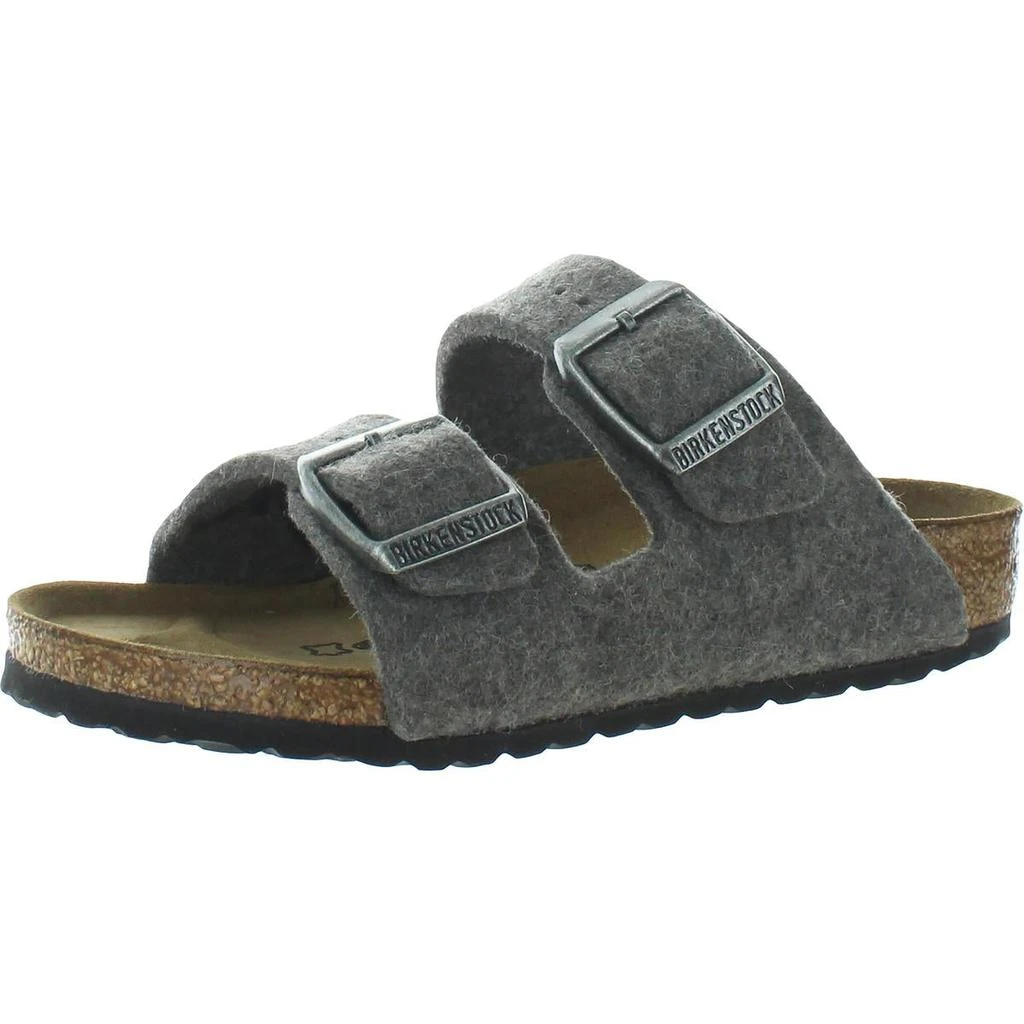 商品Birkenstock|Birkenstock Boys Arizona Wool Embroidered Footbed Sandals,价格¥101,第1张图片