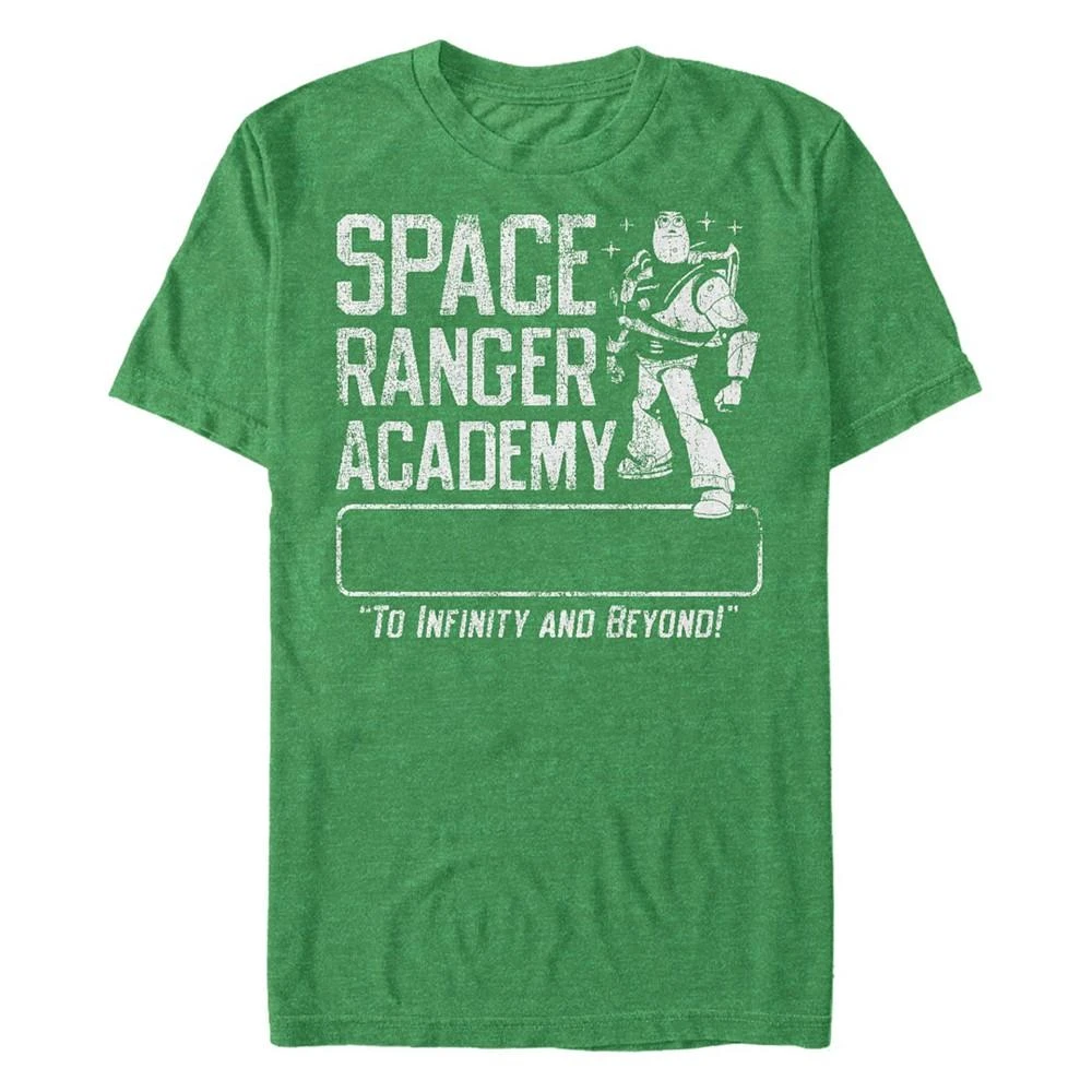 商品Disney|Disney Pixar Men's Buzz Lightyear Space Ranger Academy, Short Sleeve T-Shirt,价格¥185,第1张图片