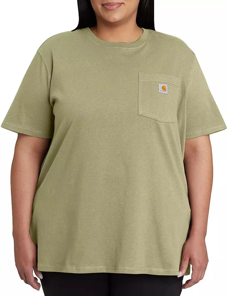 商品Carhartt|Carhartt Women's WK87 Workwear Pocket SS T-Shirt,价格¥166,第3张图片详细描述