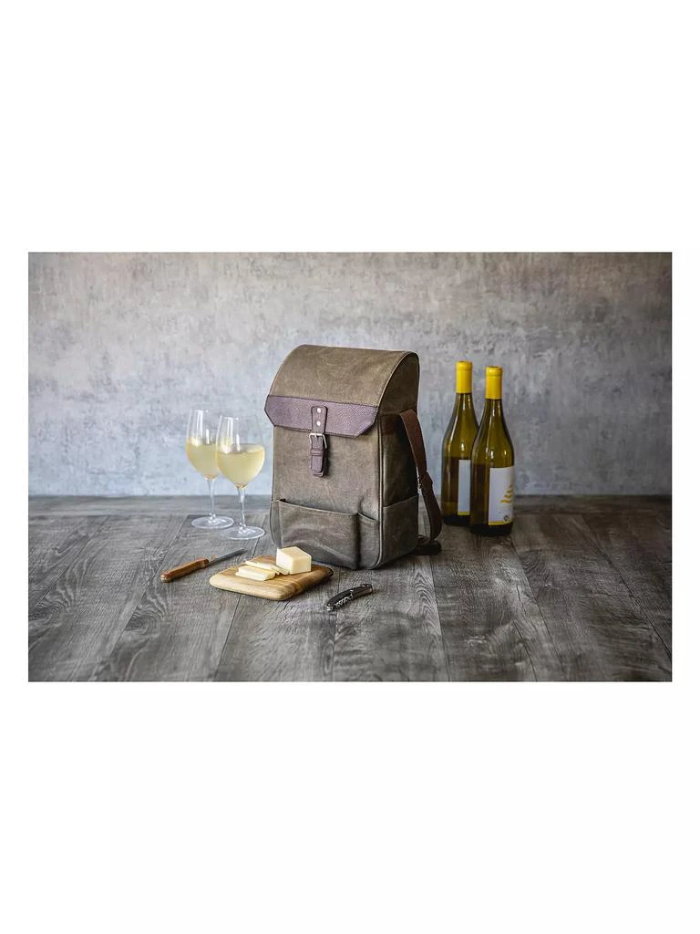 2 Bottle 4-Piece Insulated Wine & Cheese Cooler Set 商品
