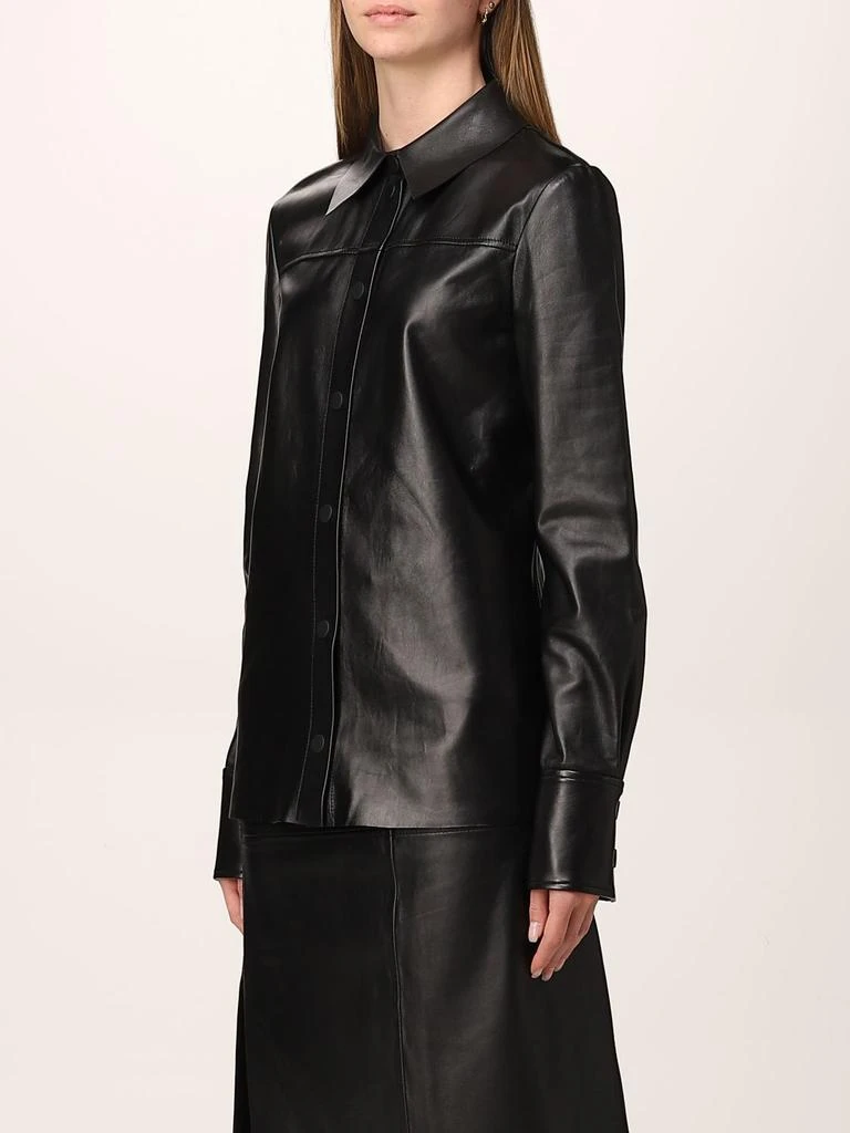 商品Max Mara|Sportmax leather shirt,价格¥3377,第4张图片详细描述