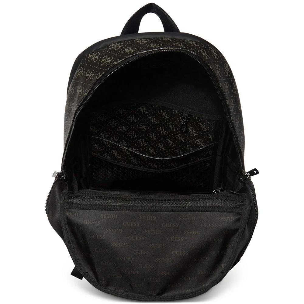 商品GUESS|Men's Vezzola Logo-Print Faux-Leather Backpack,价格¥702,第3张图片详细描述