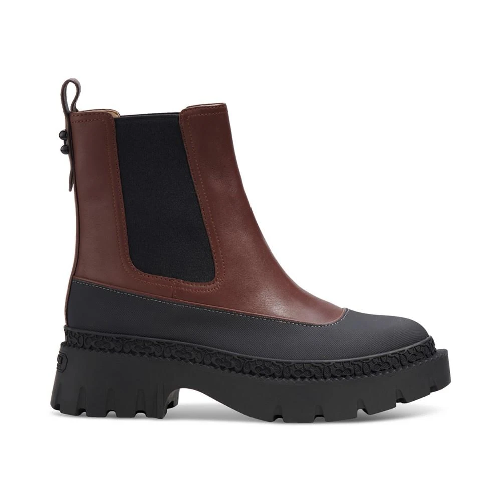 商品Coach|Women's Jalya Lug-Sole Pull-On Chelsea Boots,价格¥2022,第2张图片详细描述