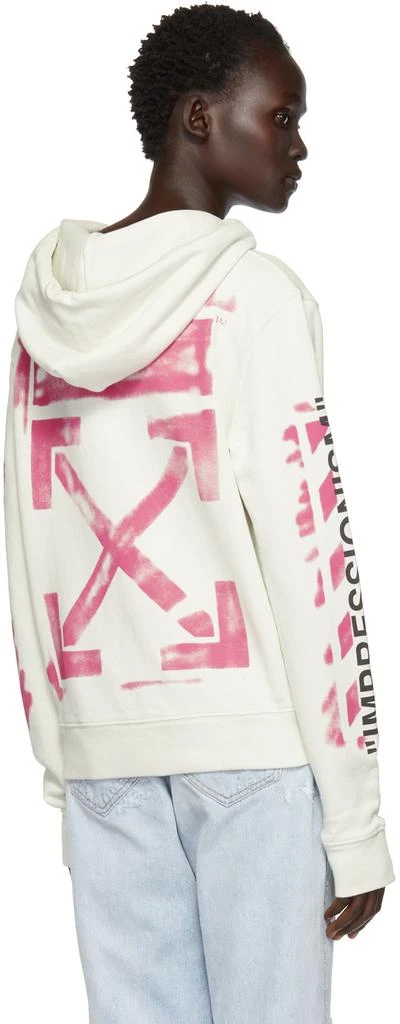 商品Off-White|Off-White Slim Diag Stencil Hoodie,价格¥2684,第3张图片详细描述