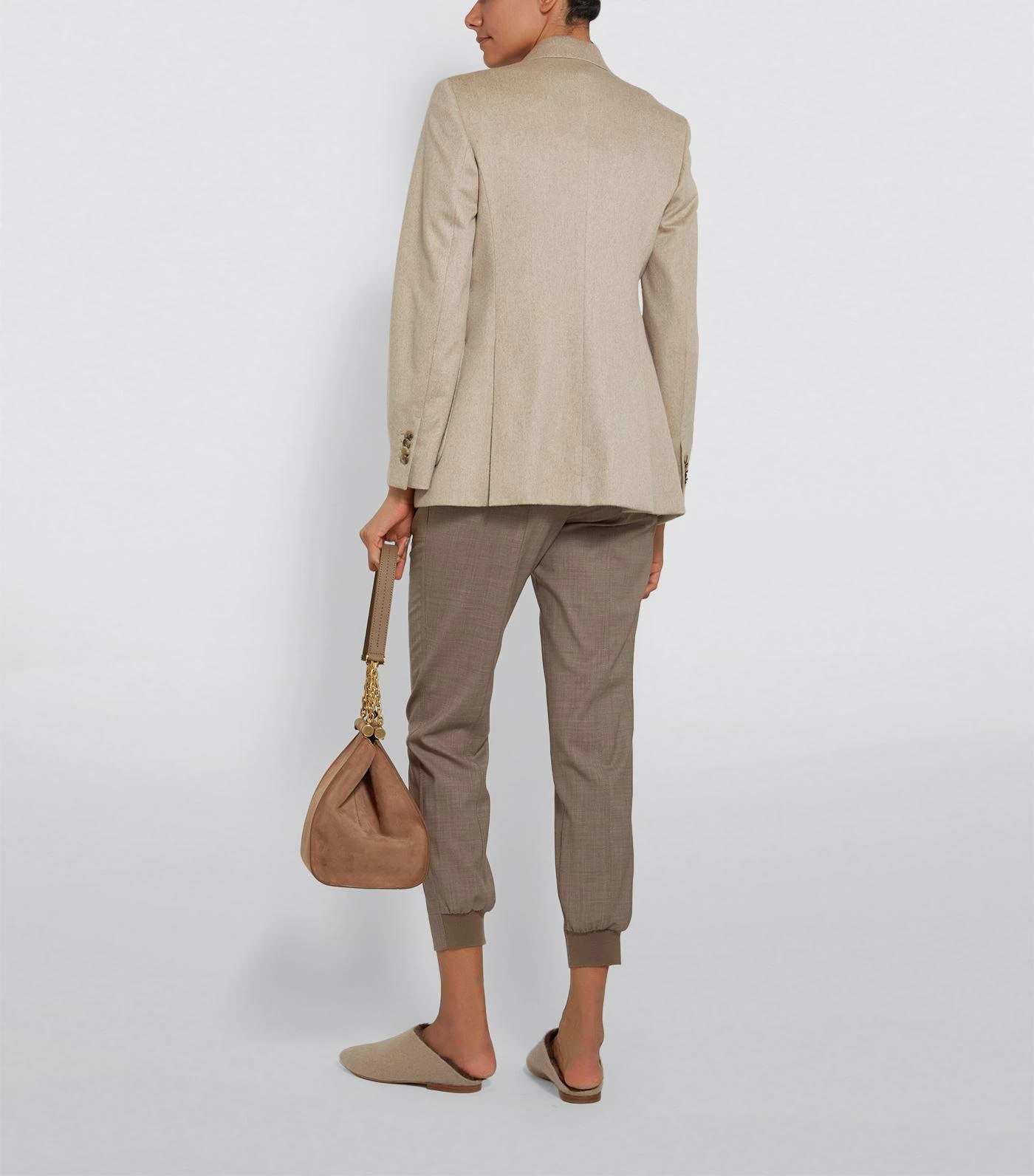 商品Max Mara|Cashmere Double-Breasted Blazer,价格¥19028,第2张图片详细描述